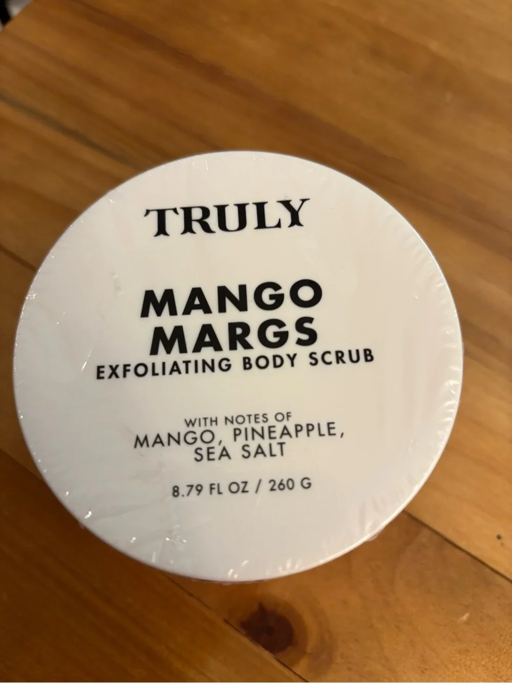 NWT  Mango Margs Exfoliating Body Scrub Mango Pineapple Sea Salt 8.79 fl oz